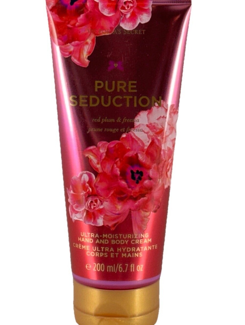 VICTORIA'S SECRET PURE SEDUCTION FRAGRANCE HAND & BODY CREAM 6.7 Fl. Oz.